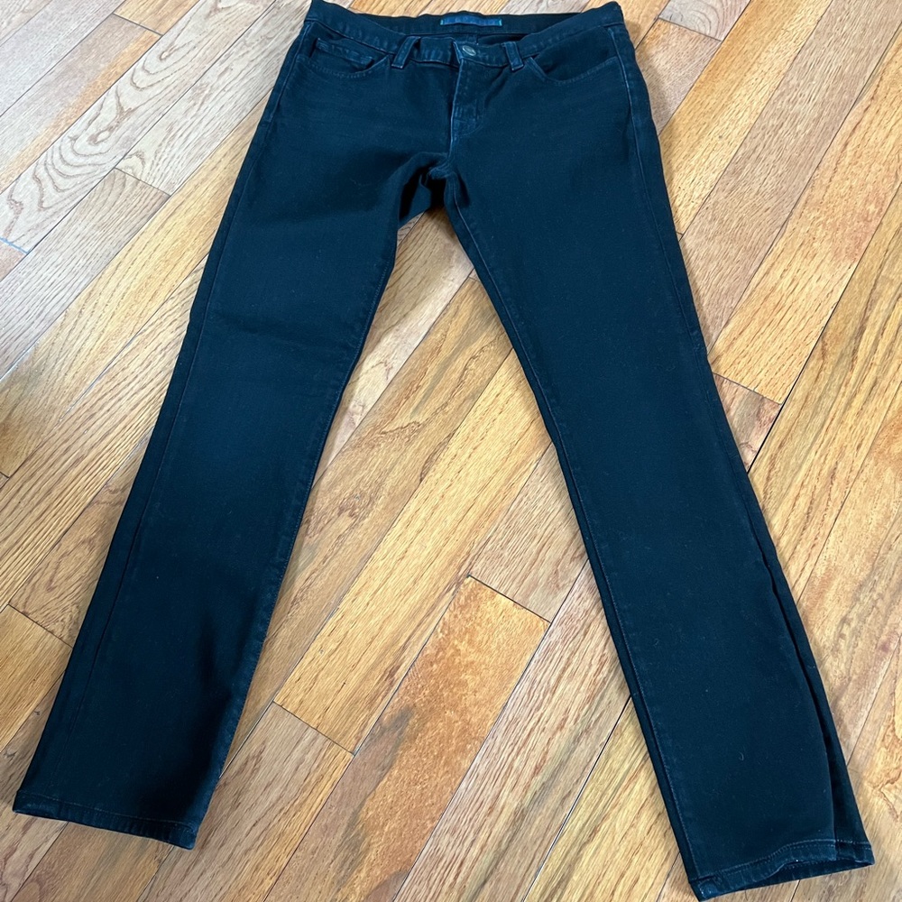 J Brand Black Skinny Jeans Petite Pencil Leg - Picture 3 of 8
